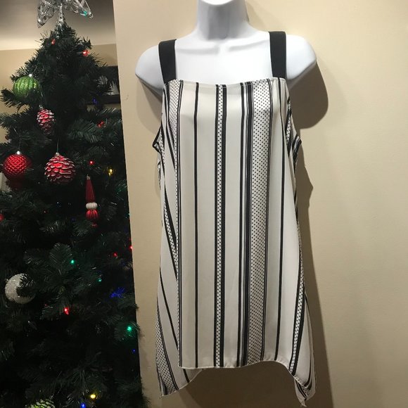 Asymmetrical Striped Tank (Michael Tyler) - Picture 2 of 5